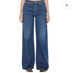 Mother The Ditcher Roller Sneak Jeans